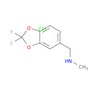 [(2,2-Difluoro-1,3-dioxaindan-5-yl)methyl](methyl)amine hydrochloride