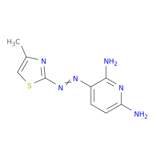 2,6-Pyridinediamine, 3-[(4-methyl-2-thiazolyl)azo]-