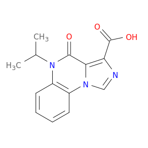 Imidazo[1,5-a]quinoxaline-3-carboxylicacid, 4,5-dihydro-5-(1-methylethyl)-4-oxo-