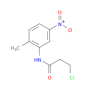 3-Chloro-N-(2-methyl-5-nitrophenyl)propanamide