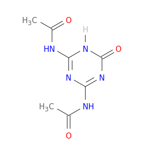Acetamide, N,N'-(1,6-dihydro-6-oxo-1,3,5-triazine-2,4-diyl)bis-