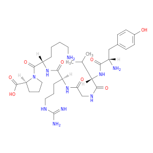 L-Proline, L-tyrosyl-L-valylglycyl-L-arginyl-L-lysyl-