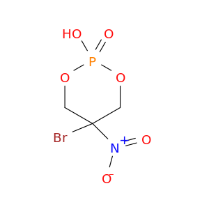1,3,2-Dioxaphosphorinane, 5-bromo-2-hydroxy-5-nitro-, 2-oxide