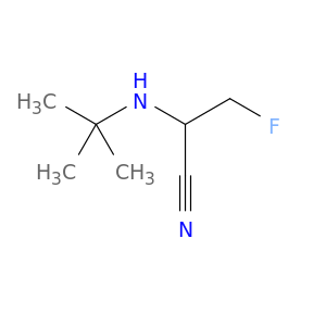 Propanenitrile, 2-[(1,1-dimethylethyl)amino]-3-fluoro-