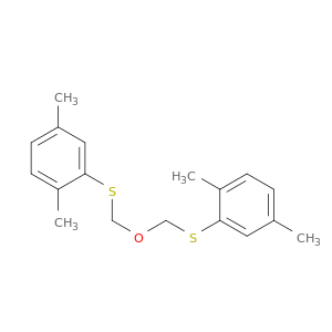 Benzene, 1,1'-[oxybis(methylenethio)]bis[2,5-dimethyl-