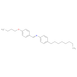Benzenamine, N-[(4-butoxyphenyl)methylene]-4-octyl-, (E)-