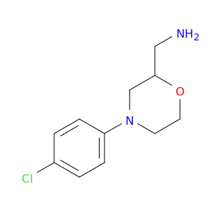 [4-(4-Chlorophenyl)morpholin-2-yl]methanamine