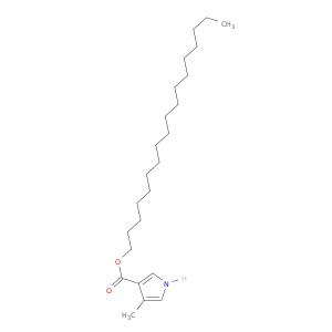 1H-Pyrrole-3-carboxylic acid, 4-methyl-, octadecyl ester