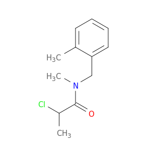 2-Chloro-N-methyl-N-[(2-methylphenyl)methyl]propanamide