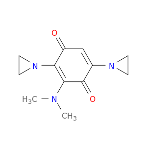 2,5-Cyclohexadiene-1,4-dione, 2,5-bis(1-aziridinyl)-3-(dimethylamino)-