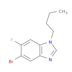 1H-苯并咪唑,5-溴-1-丁基-6-氟-