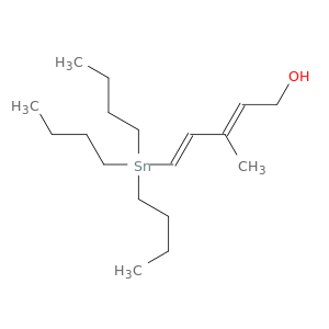 2,4-Pentadien-1-ol, 3-methyl-5-(tributylstannyl)-, (2E,4E)-