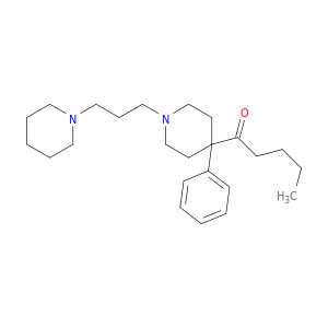 1-Pentanone, 1-[4-phenyl-1-[3-(1-piperidinyl)propyl]-4-piperidinyl]-