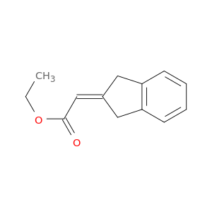Acetic acid, (1,3-dihydro-2H-inden-2-ylidene)-, ethyl ester