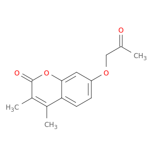 3,4-Dimethyl-7-(2-oxopropoxy)-2H-chromen-2-one