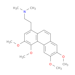 1-PHENANTHRENEETHANAMINE, 3,4,6,7-TETRAMETHOXY-N,N-DIMETHYL-