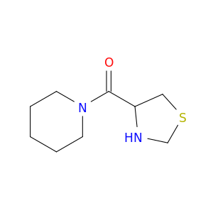 1-(1,3-Thiazolidine-4-carbonyl)piperidine