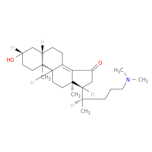 Chol-8(14)-en-15-one,24-(dimethylamino)-3-hydroxy-, (3b,5a)- (9CI)