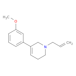 Pyridine, 1,2,3,6-tetrahydro-5-(3-methoxyphenyl)-1-(2-propenyl)-