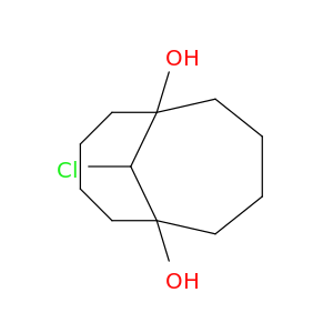 Bicyclo[4.4.1]undecane-1,6-diol, 11-chloro-