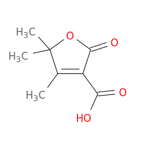 3-Furancarboxylic acid, 2,5-dihydro-4,5,5-trimethyl-2-oxo-