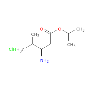 Propan-2-yl 3-amino-4-methylpentanoate hydrochloride