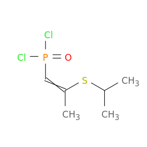 Phosphonic dichloride, [2-[(1-methylethyl)thio]-1-propenyl]-