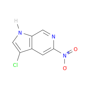 3-氯-5-NITRO-1H-PYRROLO[2,3-C]吡啶