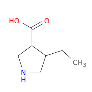 4-乙基-3-吡咯烷羧酸