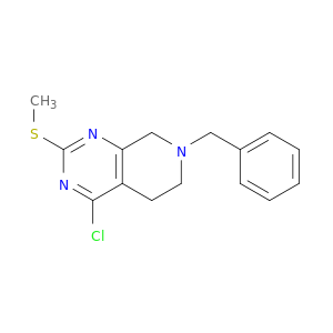 7-苄基-4-氯-2-(甲硫基)-5,6,7,8-四氢吡啶并[3,4-d]嘧啶