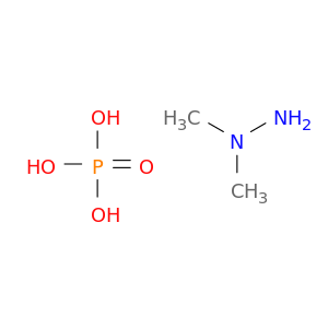 Hydrazine, 1,1-dimethyl-, phosphate