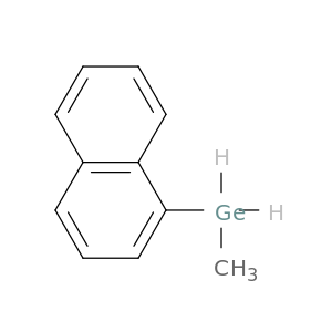 Germane, methyl-1-naphthalenyl-
