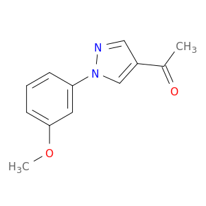 1-[1-(3-METHOXYPHENYL)-1H-PYRAZOL-4-YL]ETHANONE