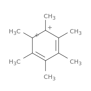 Cyclohexadienediylium, 1,2,3,4,5,6-hexamethyl-