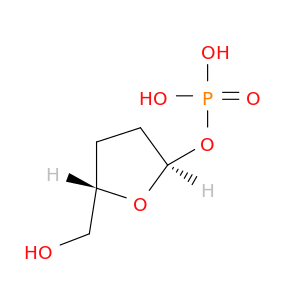 2-Furanmethanol, tetrahydro-5-(phosphonooxy)-, (2S,5R)-