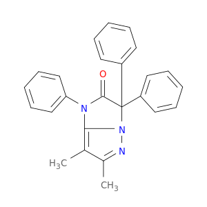 1H-Imidazo[1,2-b]pyrazol-2(3H)-one, 6,7-dimethyl-1,3,3-triphenyl-