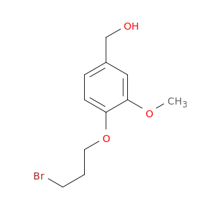 Benzenemethanol, 4-(3-bromopropoxy)-3-methoxy-