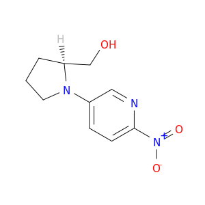2-Pyrrolidinemethanol, 1-(6-nitro-3-pyridinyl)-, (S)-