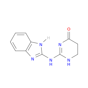 4(1H)-Pyrimidinone, 2-(1H-benzimidazol-2-ylamino)-5,6-dihydro-