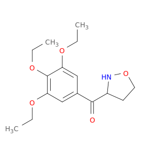 ISOXAZOLIDIN-3-YL-(3,4,5-TRIETHOXYPHENYL)METHANONE