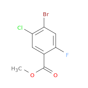4-溴-5-氯-2-氟苯甲酸甲酯