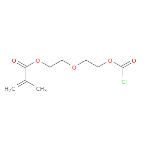 2-Propenoic acid, 2-methyl-, 2-[2-[(chlorocarbonyl)oxy]ethoxy]ethyl ester