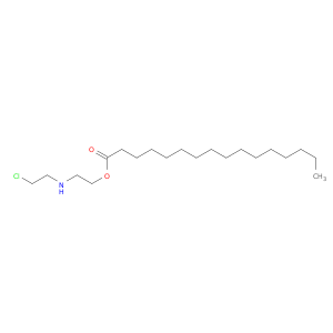 Hexadecanoic acid, 2-[(2-chloroethyl)amino]ethyl ester