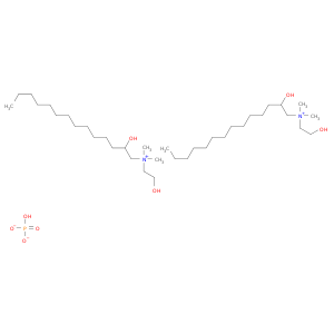 1-四癸烷,2-羟基-N-(2-羟乙基)-N,N-二甲基,磷酸盐(2：1)(盐)