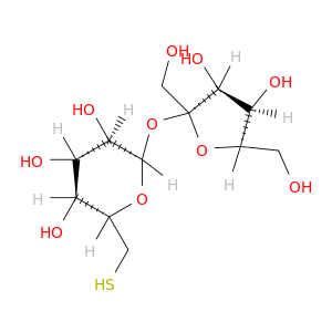 (2R,3R,4S,5S,6S)-2-[(2R,3S,4R,5R)-3,4-DIHYDROXY-2,5-BIS(HYDROXYMETHYL) OXOLAN-2-YL]OXY-6-(SULFANYLMETHYL)OXANE-3,4,5-TRIOL