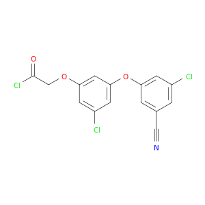 Acetyl chloride, 2-[3-chloro-5-(3-chloro-5-cyanophenoxy)phenoxy]-