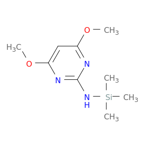 2-Pyrimidinamine, 4,6-dimethoxy-N-(trimethylsilyl)-