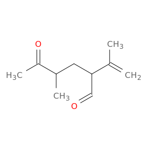 Hexanal, 4-methyl-2-(1-methylethenyl)-5-oxo-