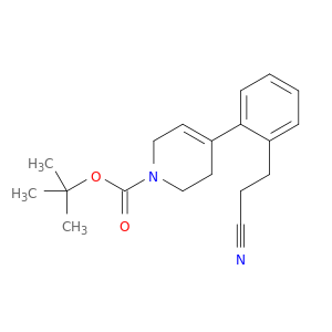 4-(2-(2-氰乙基)苯基)-5,6-二氢吡啶-1(2H)-羧酸叔丁酯