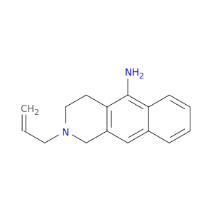 Benz[g]isoquinolin-5-amine, 1,2,3,4-tetrahydro-2-(2-propenyl)-